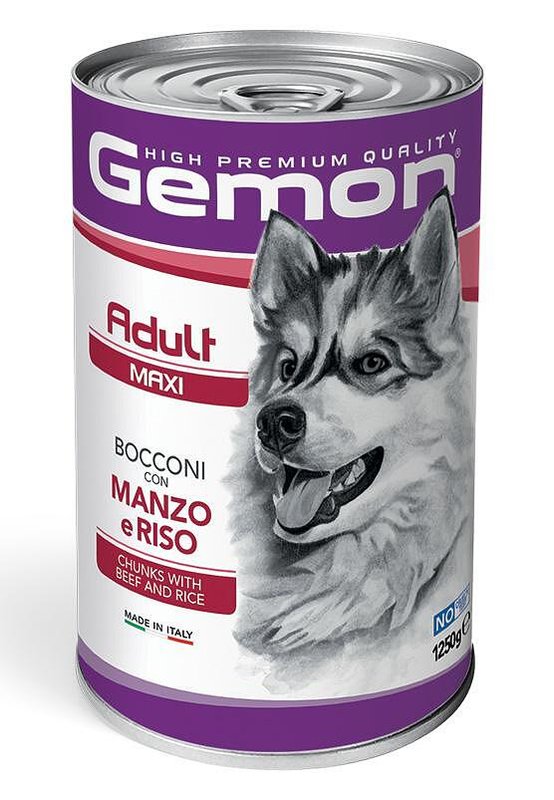 Gemon Adult Maxi Beef and Rice – За кучета от едри породи над 1г., 32 ...