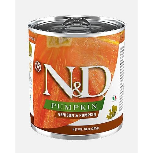 N&D Dog Venison & Pumpkin консерва с еленско и тиква за израснали кучета 285 гр N&D Dog Venison & Pumpkin консерва с еленско и тиква за израснали кучета 285 гр